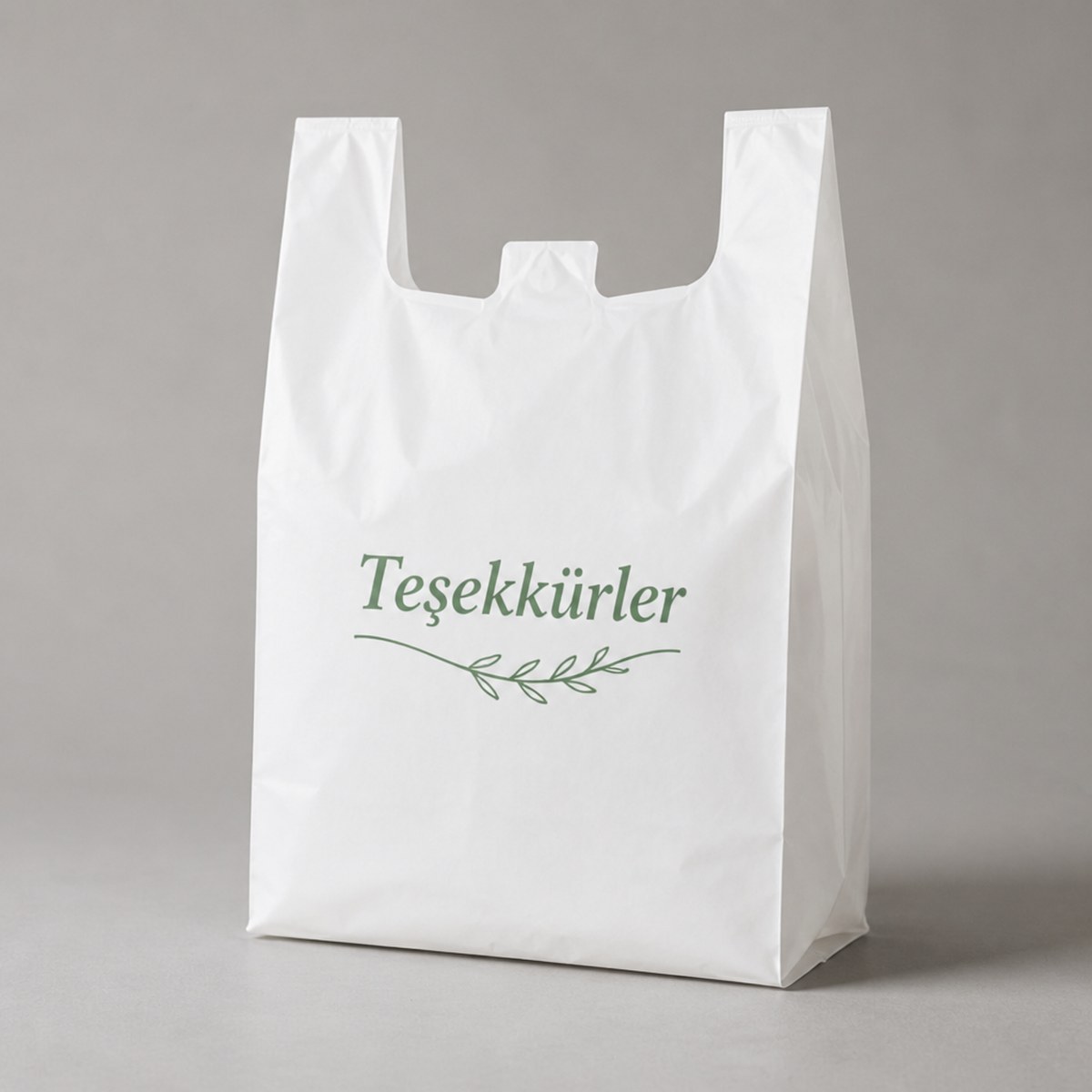Atlet Poşet Hazır Baskılı (Teşekkürler)
