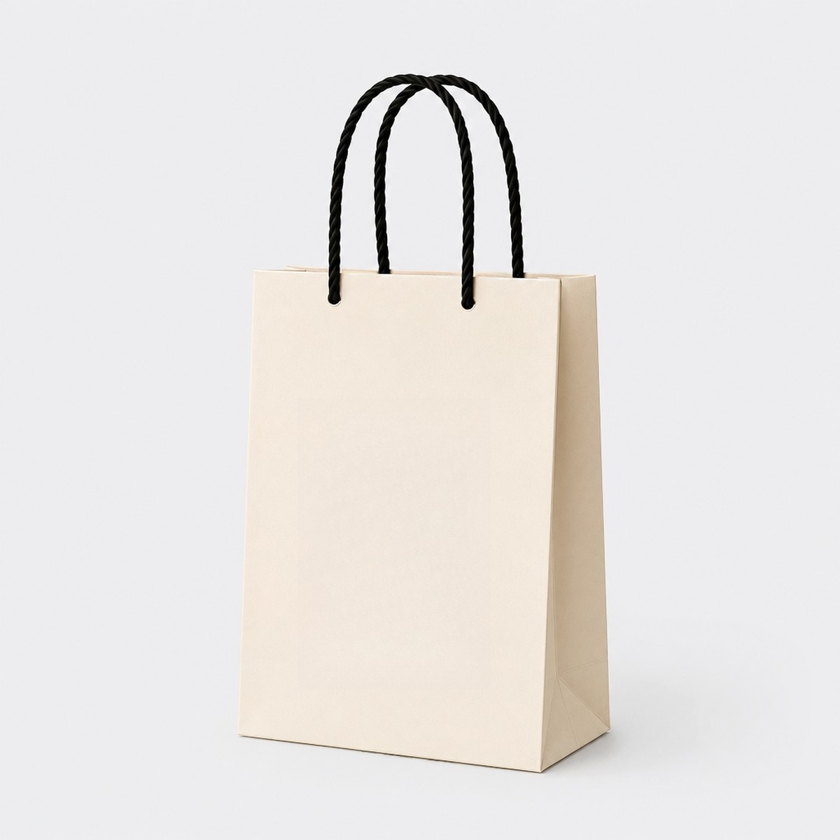 Burgu Saplı Kraft Çanta 22x12x26 (10000 Adet)